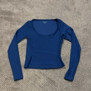 Alphalete Royal Blue Long Sleeve Top